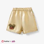 LOL Surprise 1pc Toddler Girls Character Camiseta/pantalones cortos
 Oro