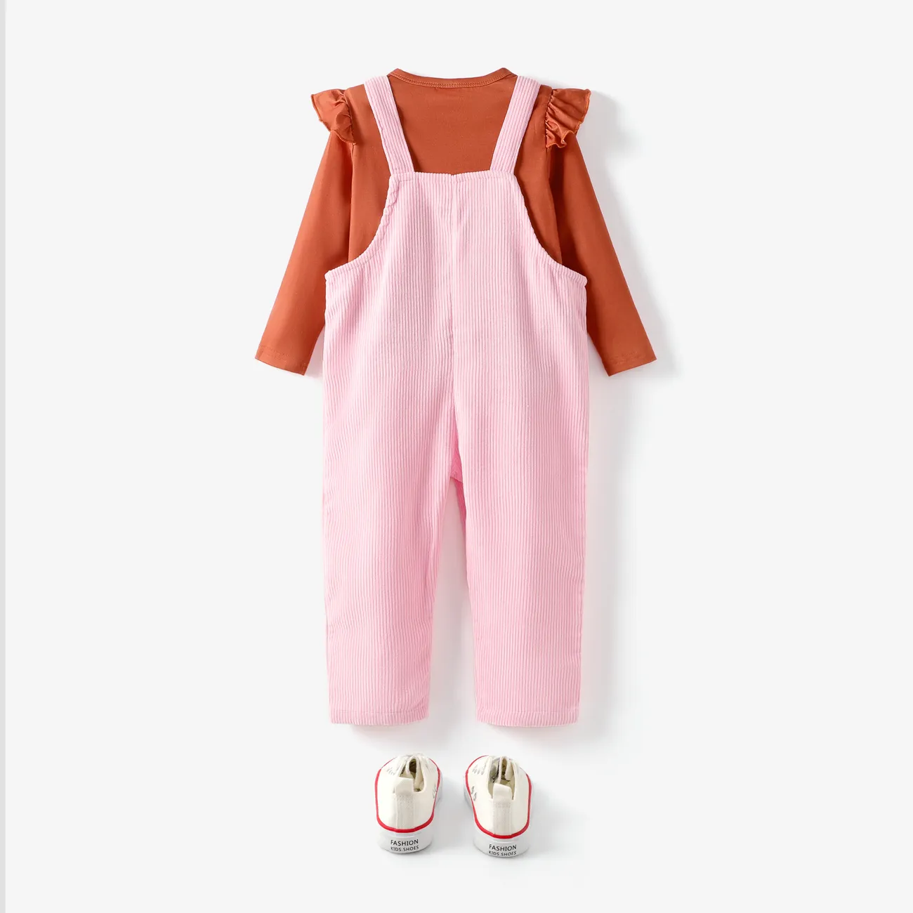 Kleinkinder Mädchen Basics Overalls rosa big image 1
