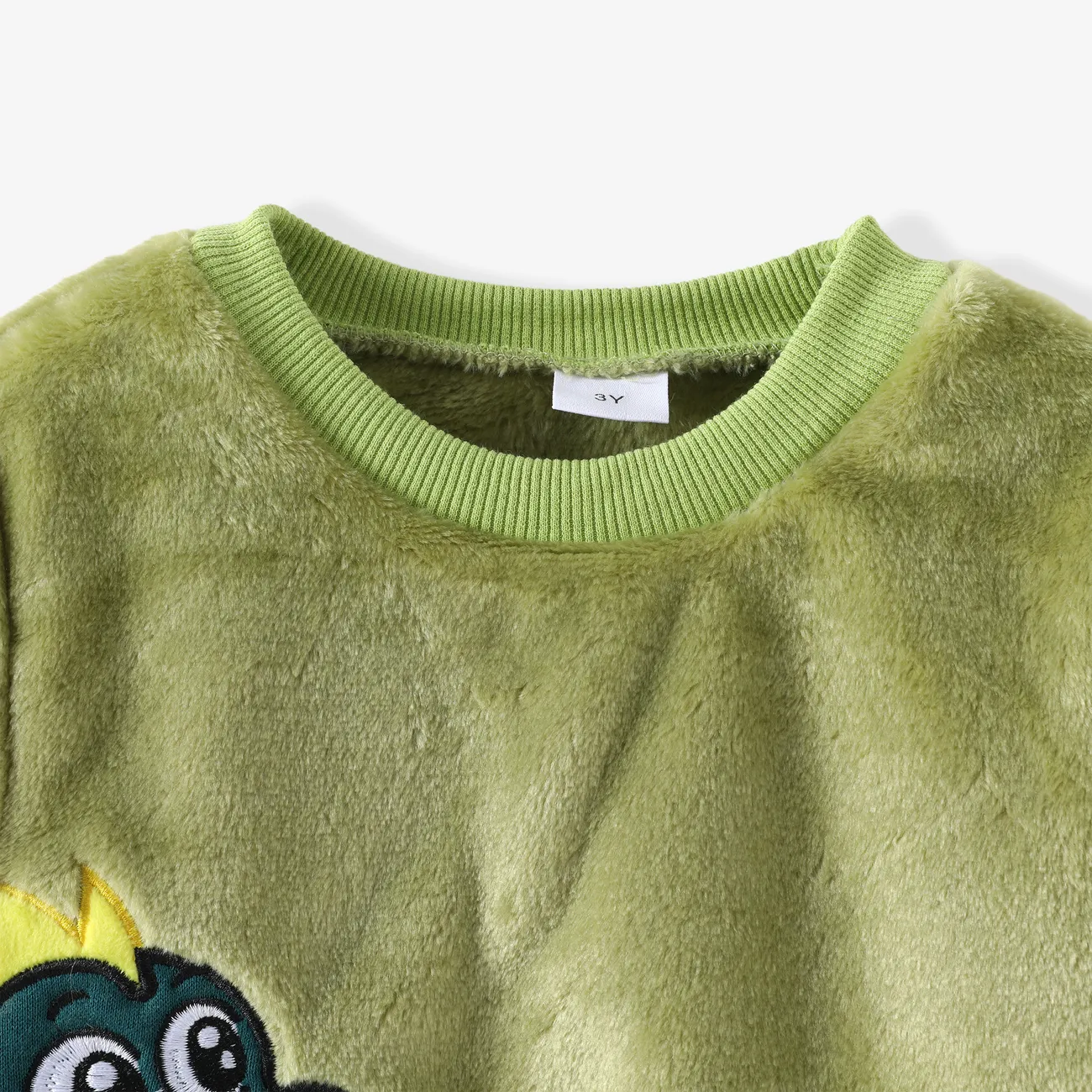 2 Stück Kleinkinder Jungen Kindlich Sweatshirt-Sets grün big image 1