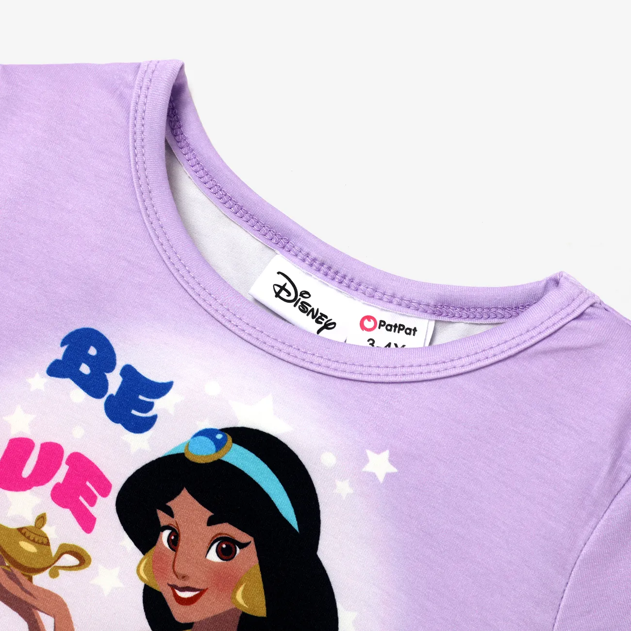 Disney Princess 2 unidades Chica Con encaje Infantil Conjuntos Púrpura big image 1