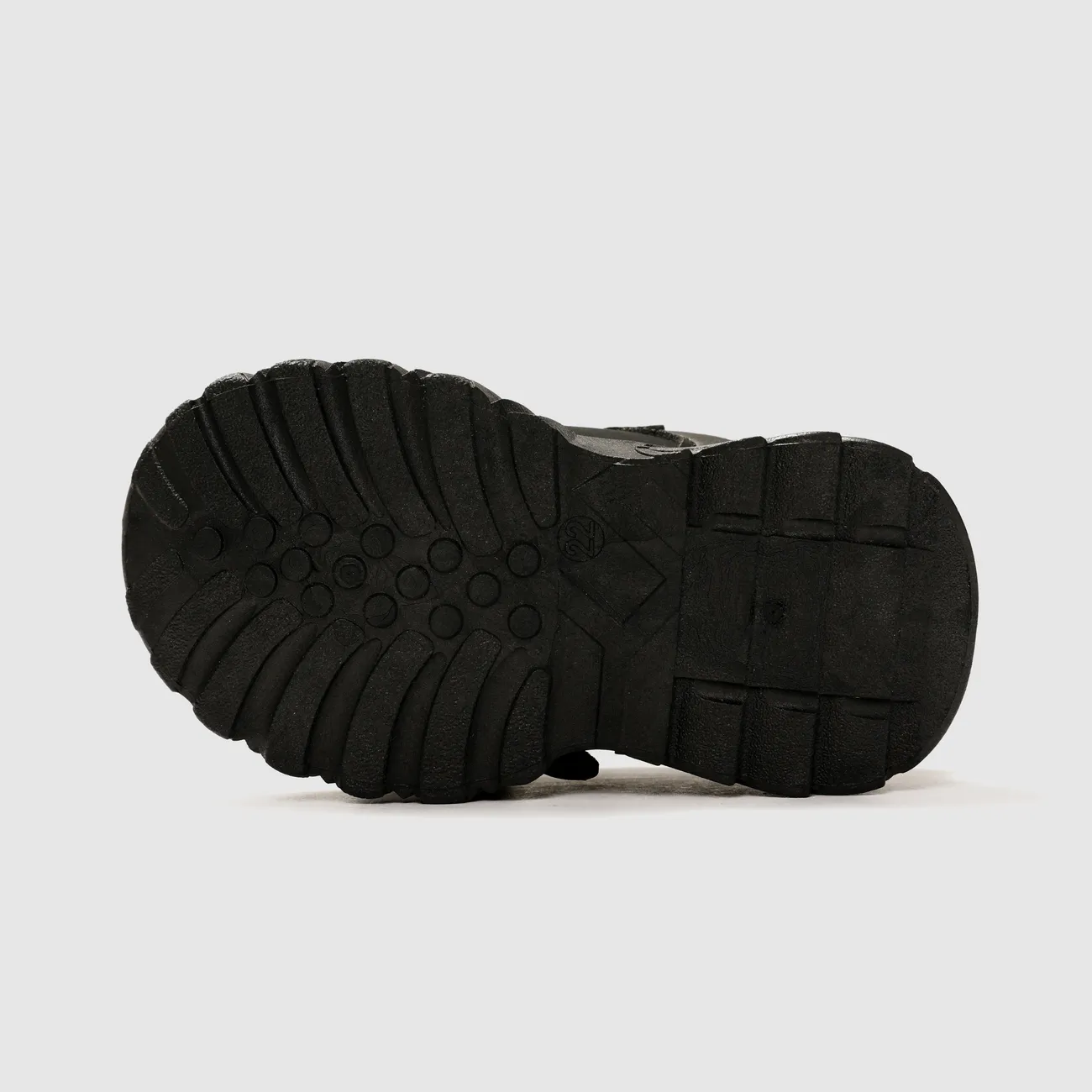 Toddler/Kids Girl/Boy Solid Hyper-Tactile 3D Bear Sports Shoes Black big image 1