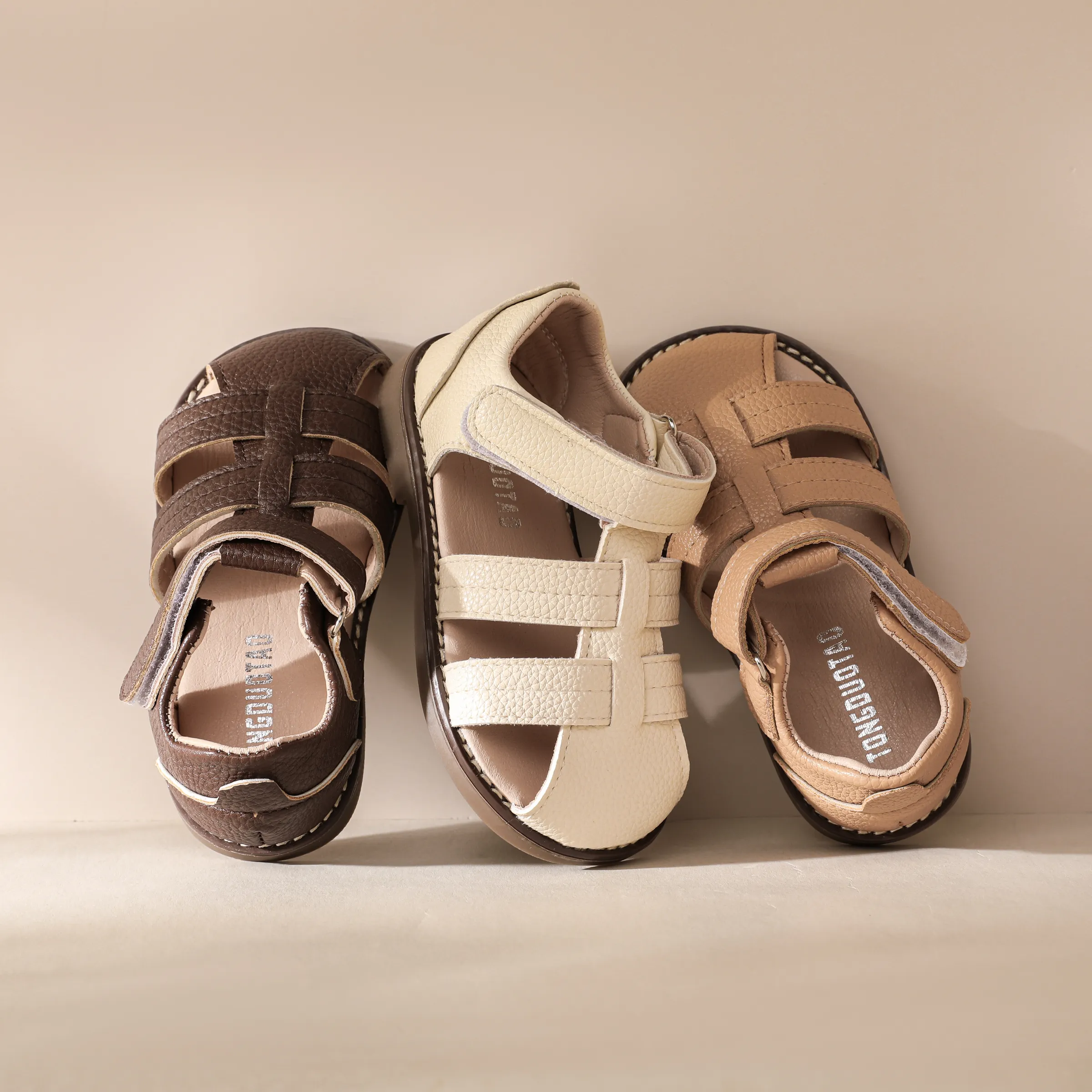 

Toddler/Kids Girl/Boy Casual Solid Hollow Out Leather Sandals