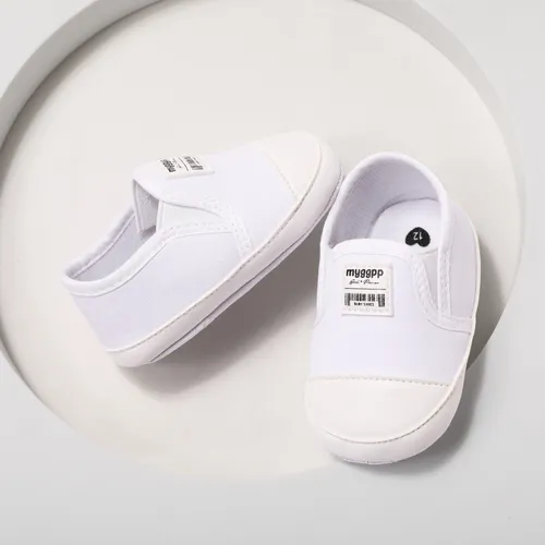 Baby Girl/Boy Casual Letter Pattern Slip-on Prewalker Shoes