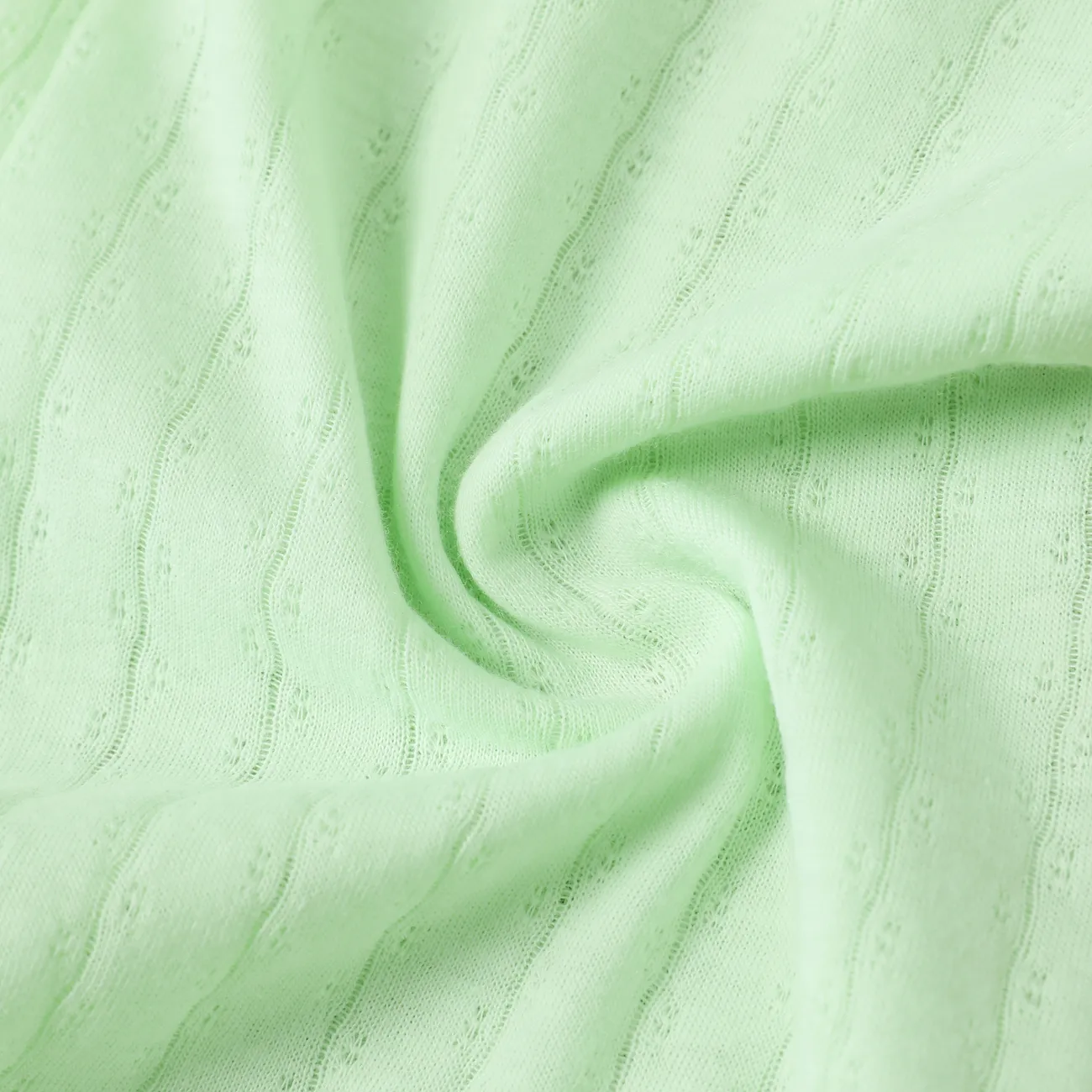 Pantalones casuales básicos festivos de color sólido para bebé niño  Verde big image 1