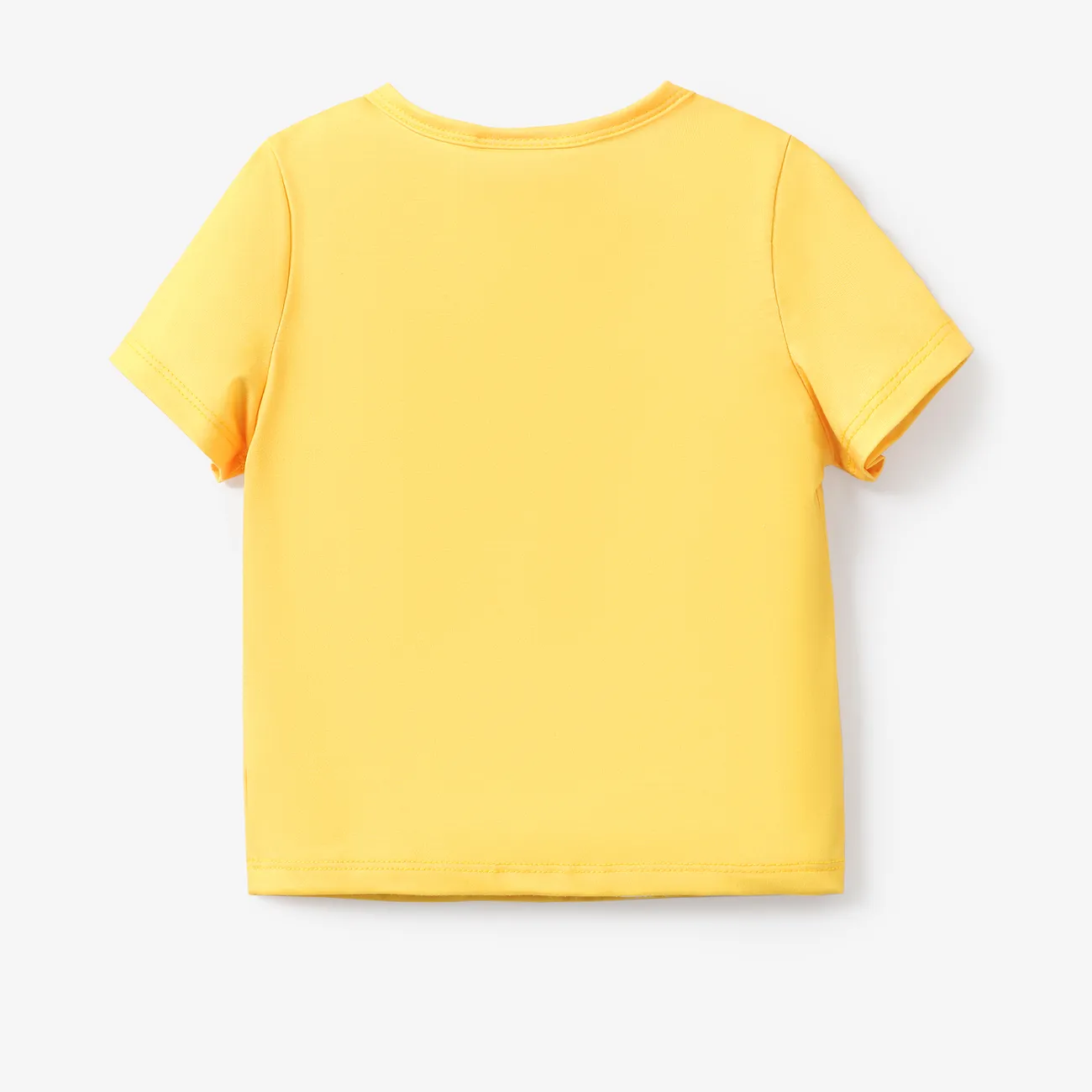 Patrulha Canina Unissexo Infantil T-shirts Amarelo big image 1