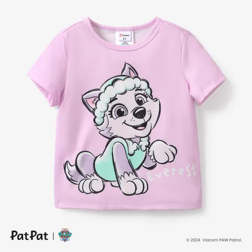 PAW Patrol 幼兒男孩/幼兒女孩定位印花圖案 T 恤
