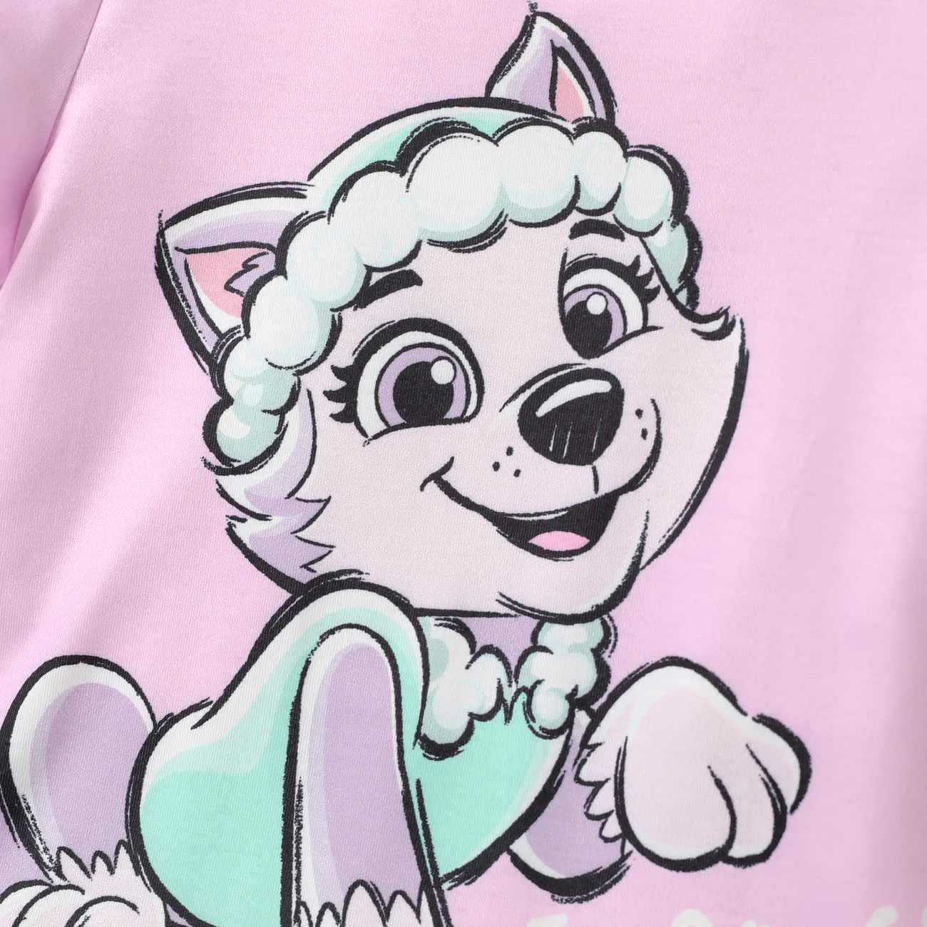 Patrulla de cachorros Pascua Unisex Infantil Camiseta Violeta claro big image 1