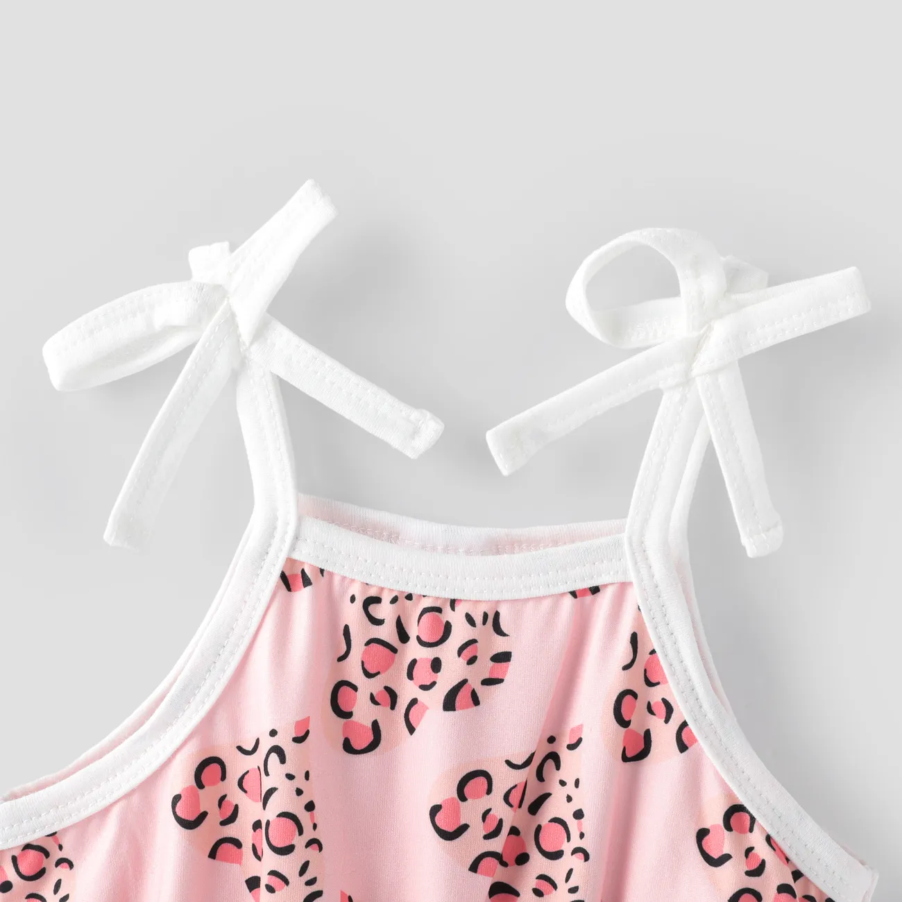 Baby Mädchen Tanktop Süß Baby-Overalls rosa big image 1