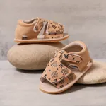 Baby Girl/Boy Casual Solid Velcro Sandals Prewalker Shoes Color block