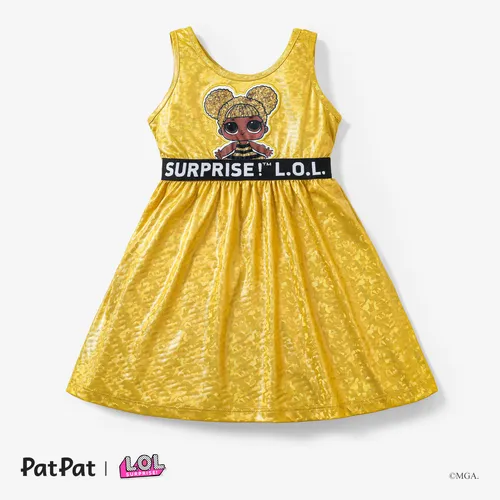 L.O.L. ÜBERRASCHUNG! Kleinkind Mädchen/Kid Girl Kleid mit laserbesticktem Muster
