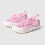 Toddler/Kids Girl/Boy Velcro Solid Mesh surface Casual Sandals Pink