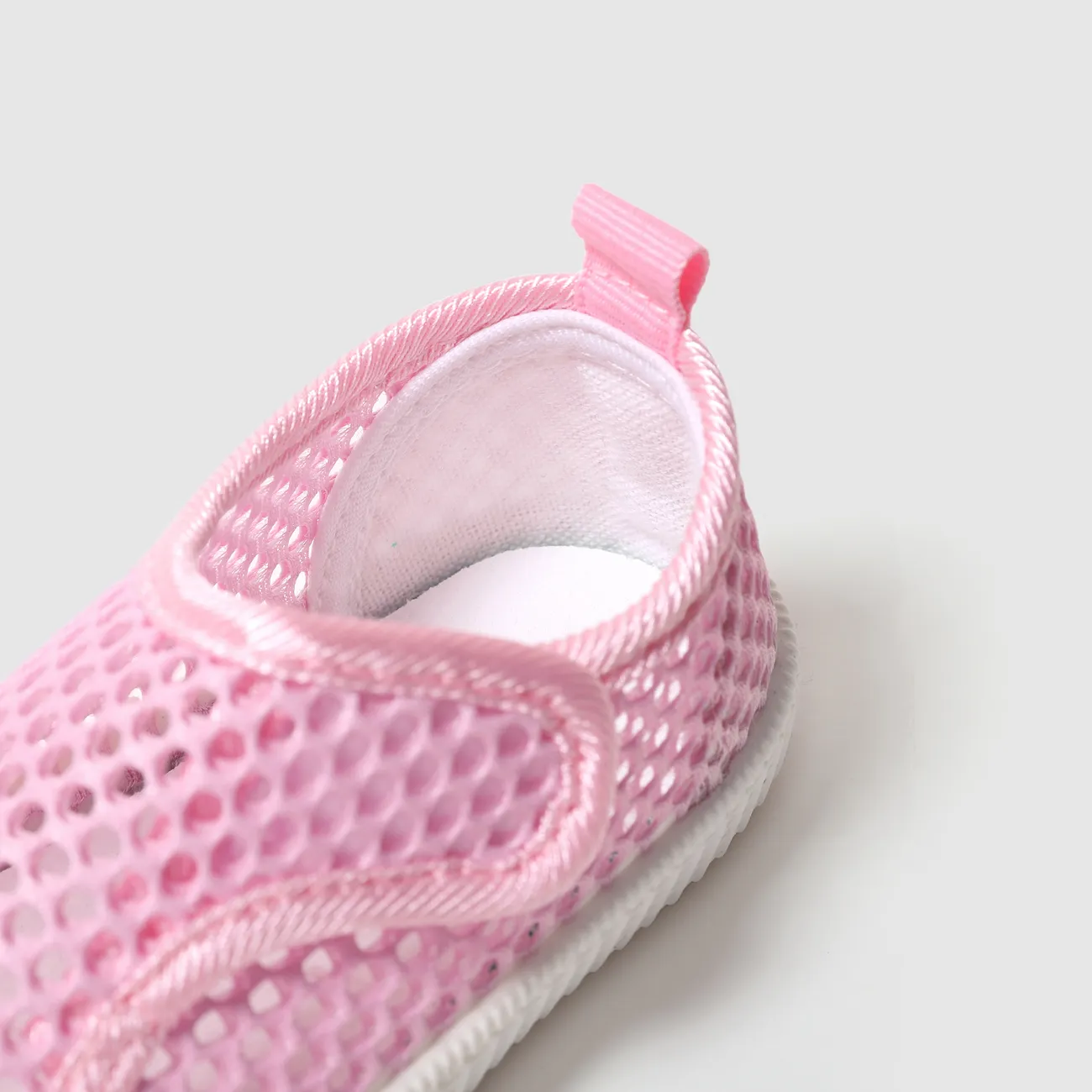 Toddler/Kids Girl/Boy Velcro Solid Mesh surface Casual Sandals Pink big image 1