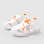 Kleinkinder Unisex Lässig Unifarben Sandalen weiß