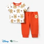 Disney Winnie the Pooh 2pcs Baby/Toddler Boys/Girls Naia™ All-over Character Print Set
 Red
