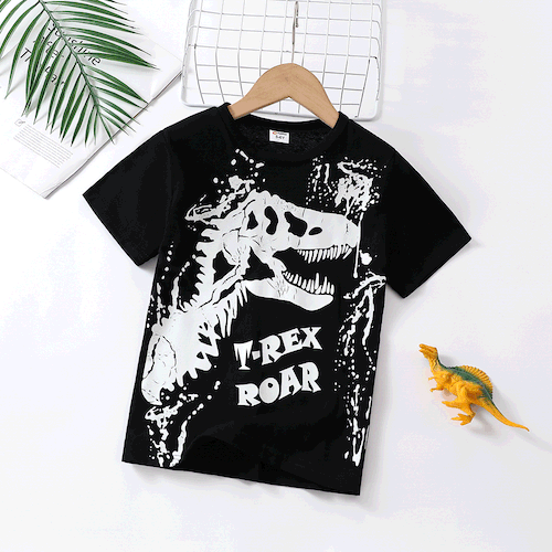 Kid Boy Dinosuar Print T-Shirt