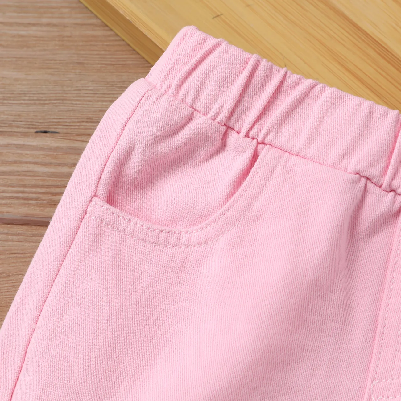 Kleinkinder Mädchen Basics Shorts rosa big image 1