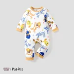 Looney Tunes Baby Girl/Boy Character Chess/Floral/Star Print Romper
 Multi-color