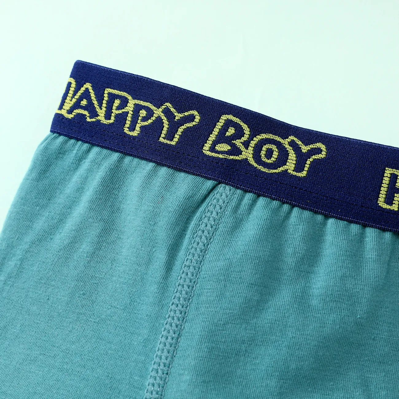Kid Boy's Childlike Dinosaur Cotton Underwear  Green big image 1