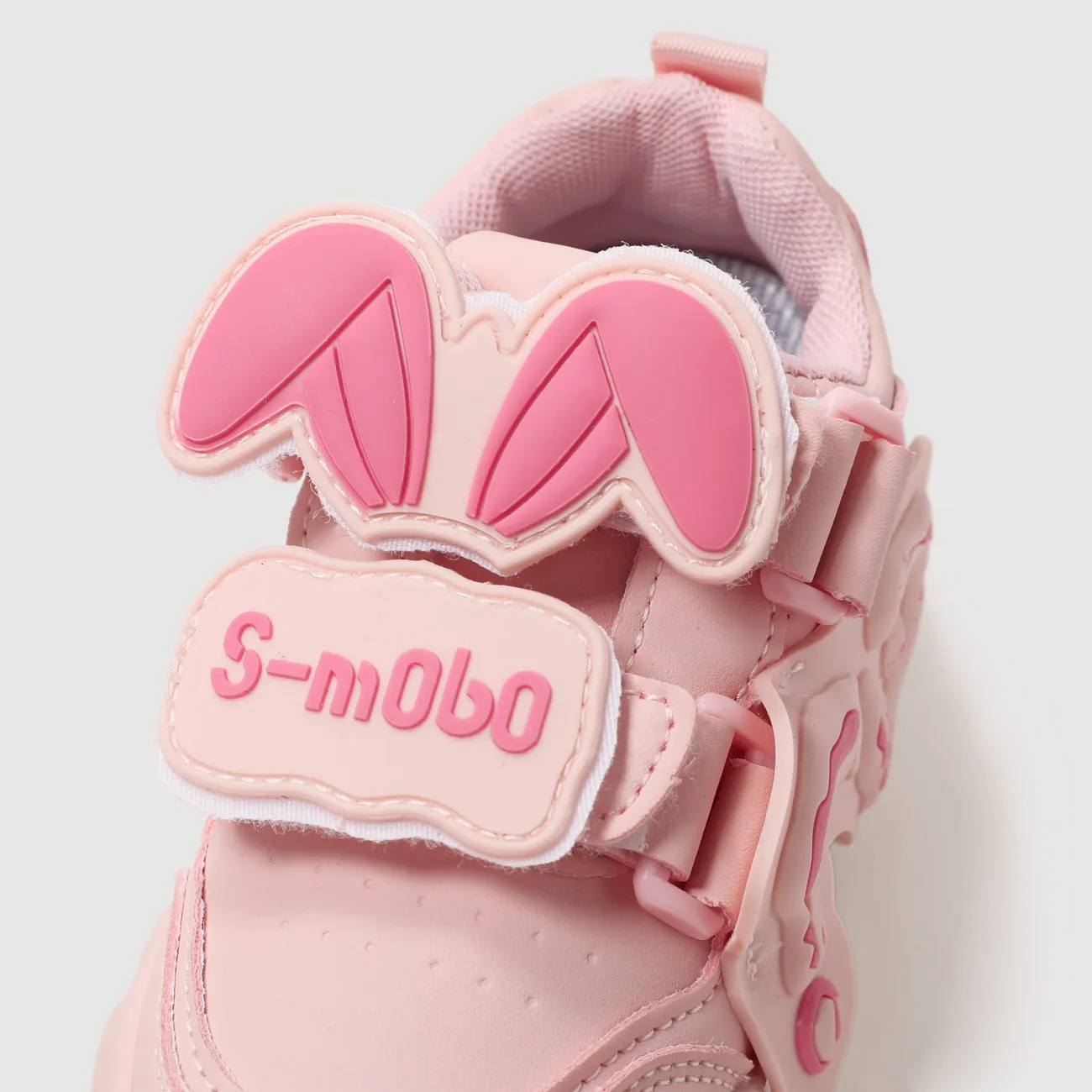 Kids Girl/Boy Childlike Hyper-Tactile 3D Rabbit Pattern Sports Shoes Pink big image 1