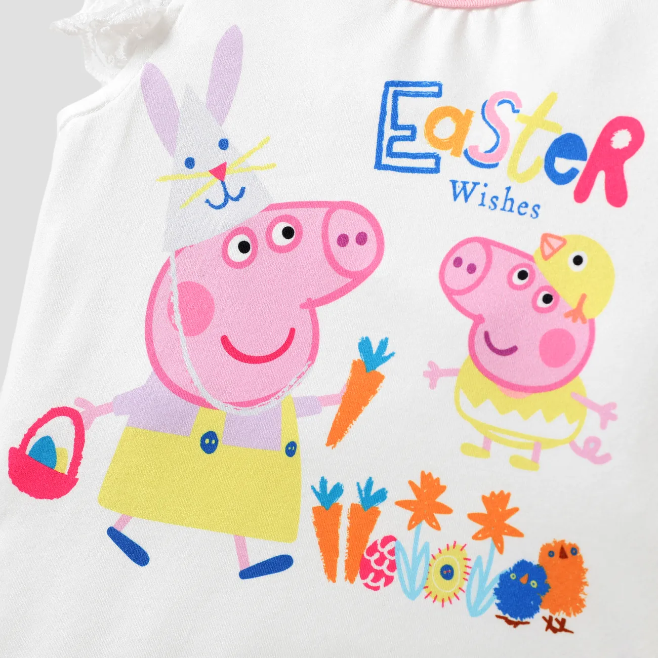 Peppa Pig Ostern 3 Stück Kleinkinder Mädchen Rüschenrand Kindlich Kostümrock Mehrfarbig big image 1