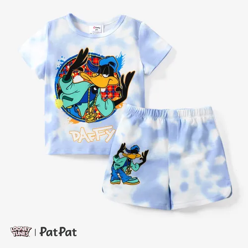 Looney Tunes 2pcs Toddler/Kid Boy/Girl Tyedyed Casual Sets
