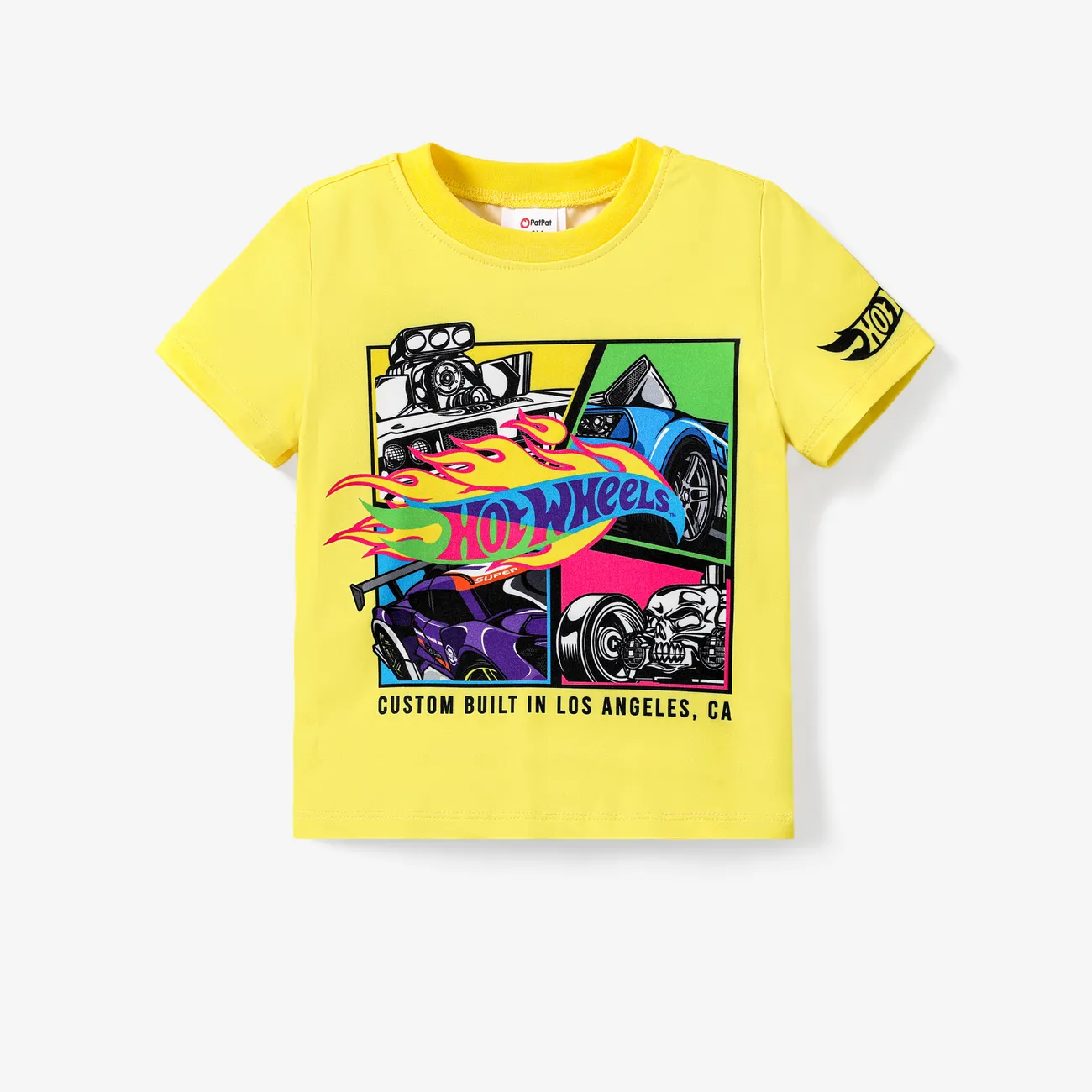 Hot Wheels Jungen Kindlich T-Shirts gelb big image 1