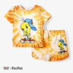 Looney Tunes 2pcs Toddler/Kid Boy/Girl Tyedyed Casual Sets
 Yellow