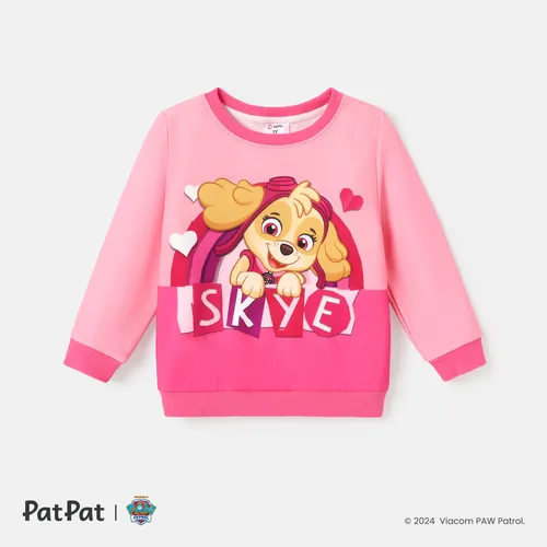 PAW Patrol Toddler Girl/Boy Colorblock Character Print Long-sleeve Tee