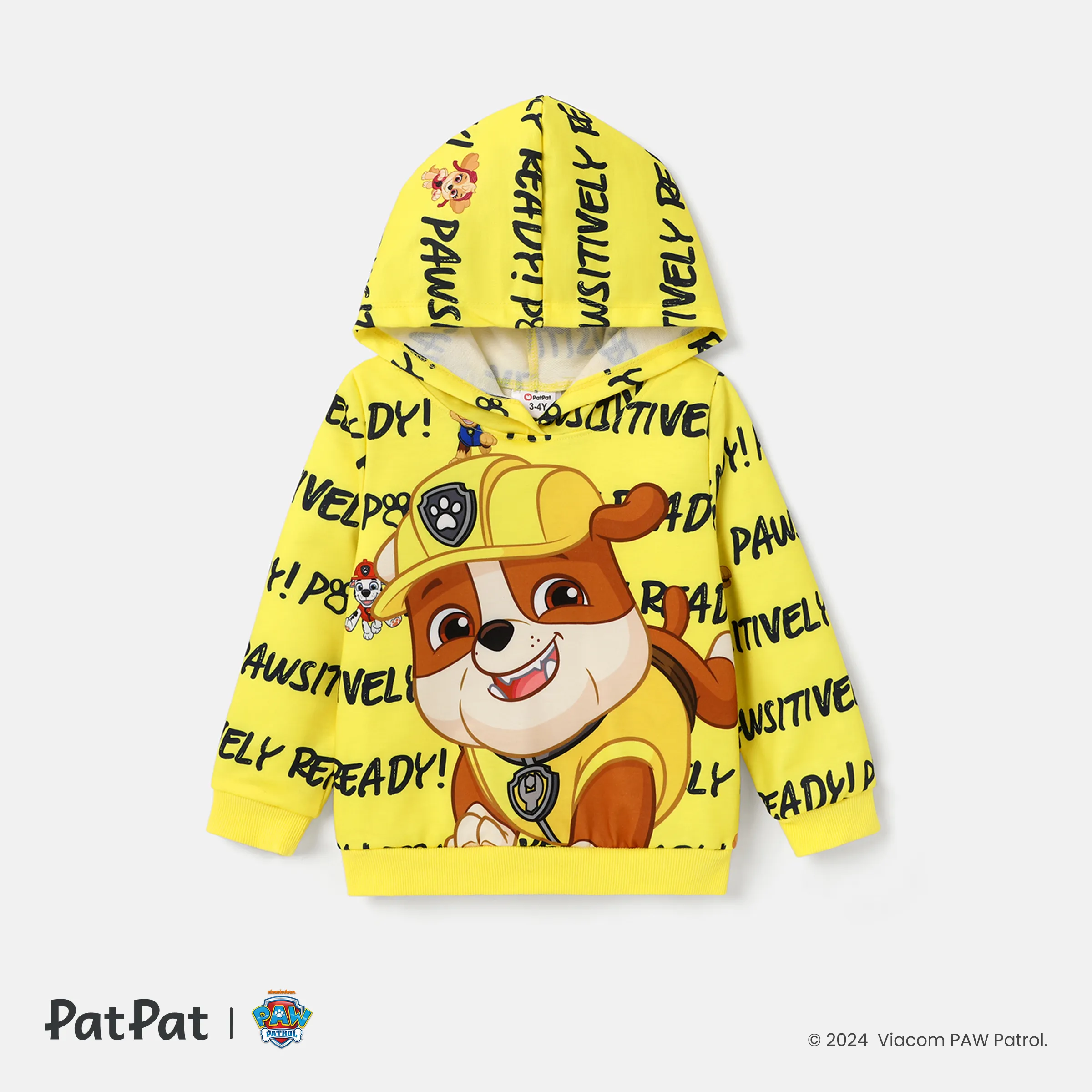 PAW Patrol  Toddler Girl/Boy Big Graphic Print Long-sleeve Hoodie