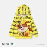PAW Patrol  Toddler Girl/Boy Big Graphic Print Long-sleeve Hoodie Yellow