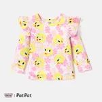 Looney Tunes 嬰兒 喇叭袖 甜美 長袖 套裝裙 彩色