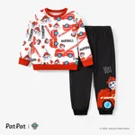 Paw Patrol Toddler Boys/Girls Fun Puppy Vehicle Graphics Set  Red
