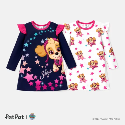 PAW Patrol Toddler Girl Flounce Star Graphic Print Dress