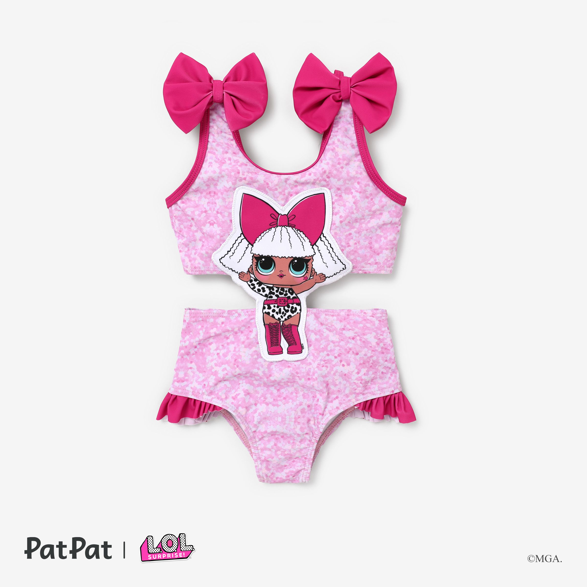 L.O.L. SURPRISE! Toddler Girl/Kid Girl Graphic Print Swimsuit