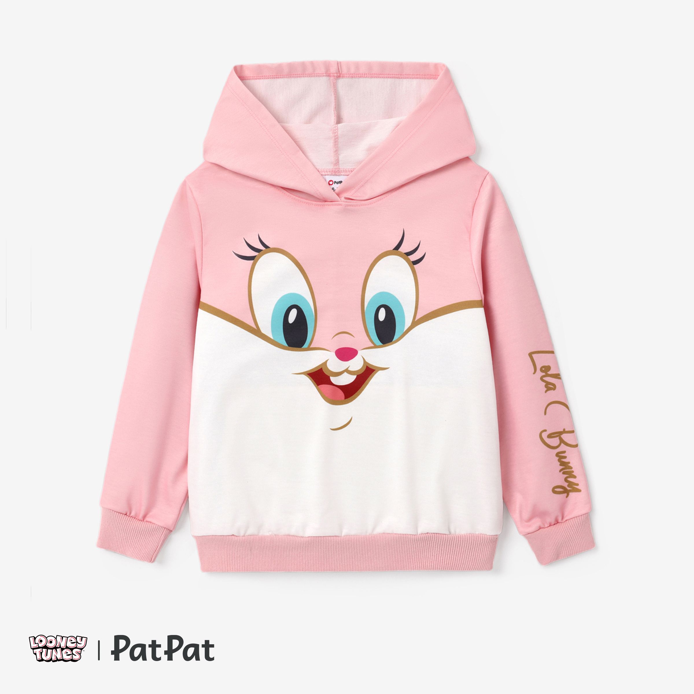 Looney Tunes Toddler/Kid Boys/Girls Character Print Long-sleeve Hooded Sweatshirt
