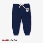 Tom and Jerry baby boy character graphic A romper or a pair of pants to wear with Dark Blue