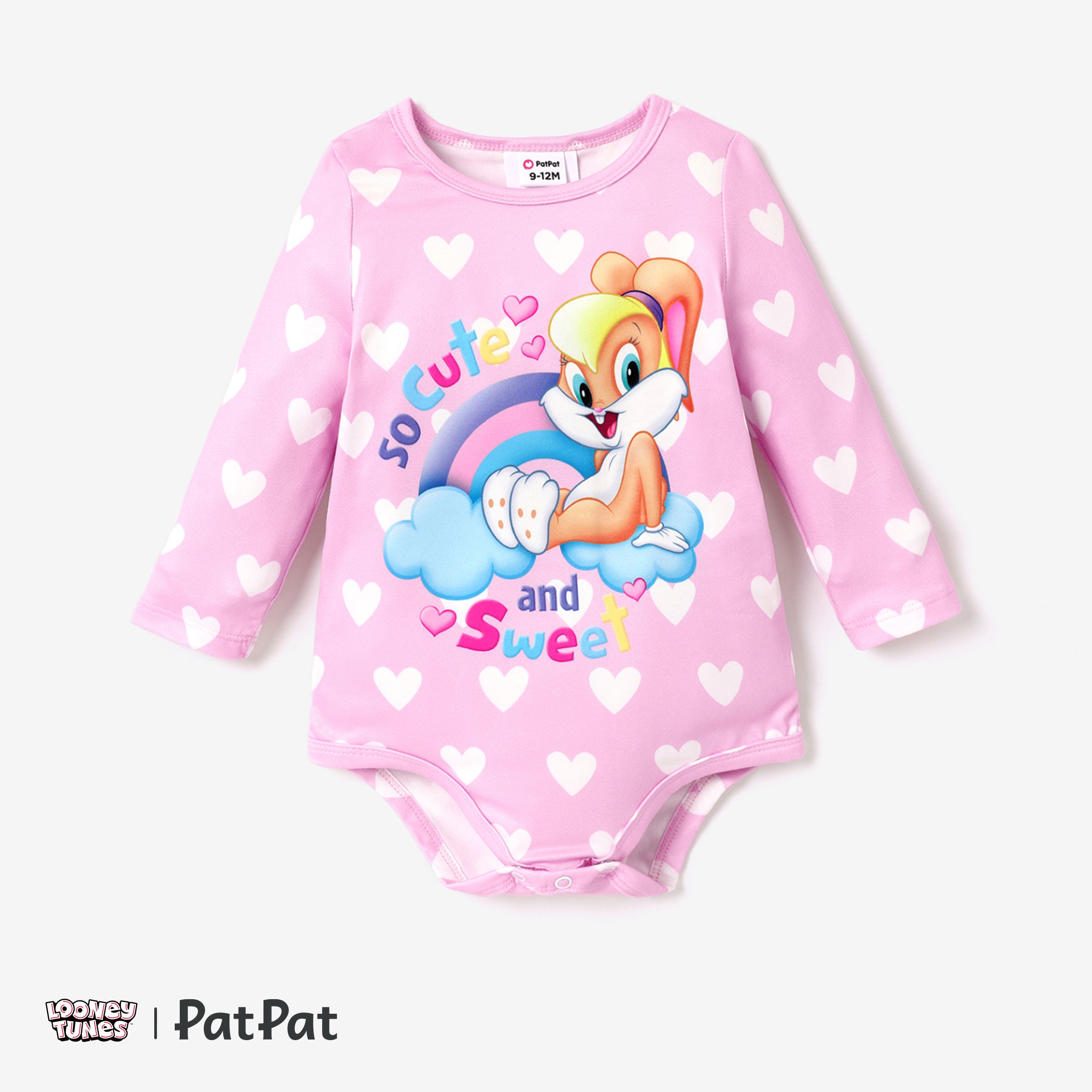 Looney Tunes Baby Boy / Girl Character Print Costume à Manches Longues