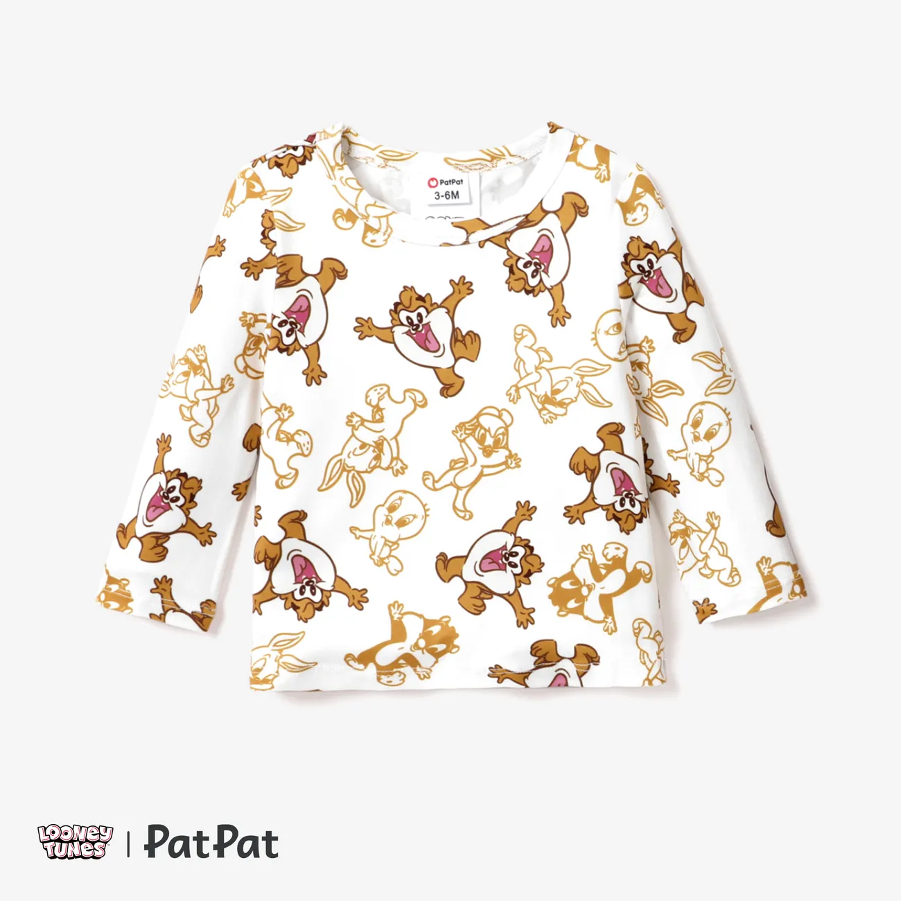 Looney Tunes Baby Boy/Girl Character Graphic Print Top or Jumpsuit