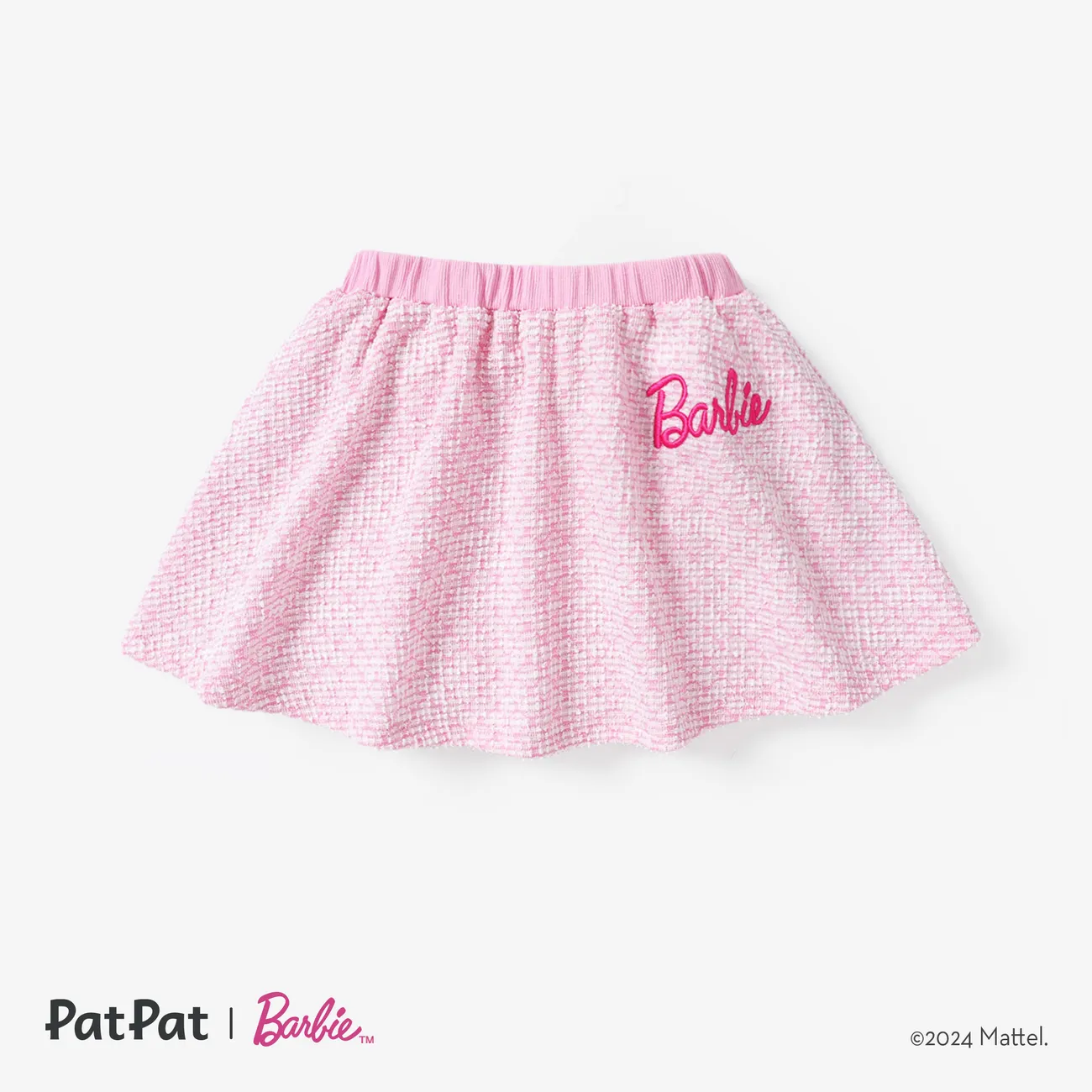 Barbie IP Ragazza Bottone Dolce Vestito con gonna incarnadinepink big image 1
