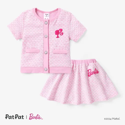Barbie Toddler/Kid Girl Character Print Sweet Secret Button Top or Dress