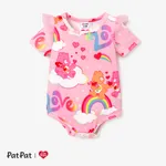 Care Bears Baby Girls Mother's Day 1pc Character Print Mesh Romper Pink