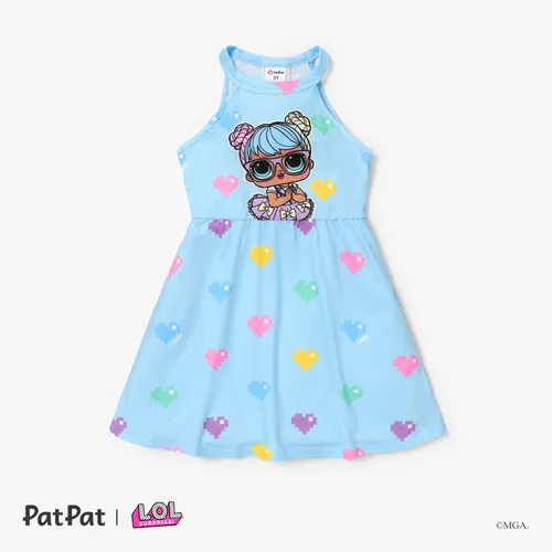 L.O.L. SURPRISE! Toddler Girl/Kid Girl sleeveless round neck dress
