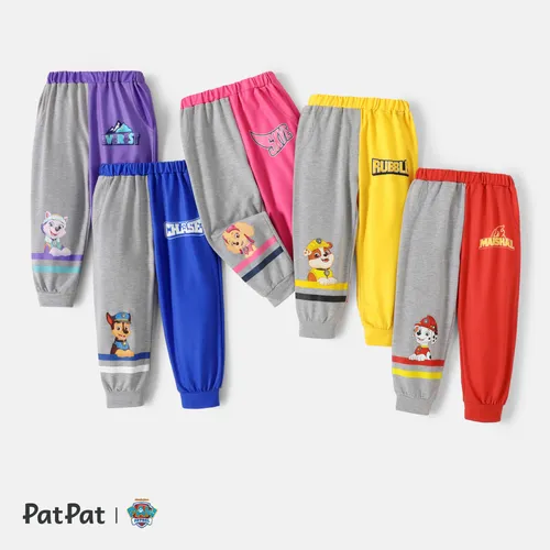 PAW Patrol Toddler Boy/Girl Striped Colorblock Elasticized Pants