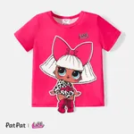 L.O.L. SURPRISE! Toddler/Kid Girl Character Print Short-sleeve Tee Hot Pink