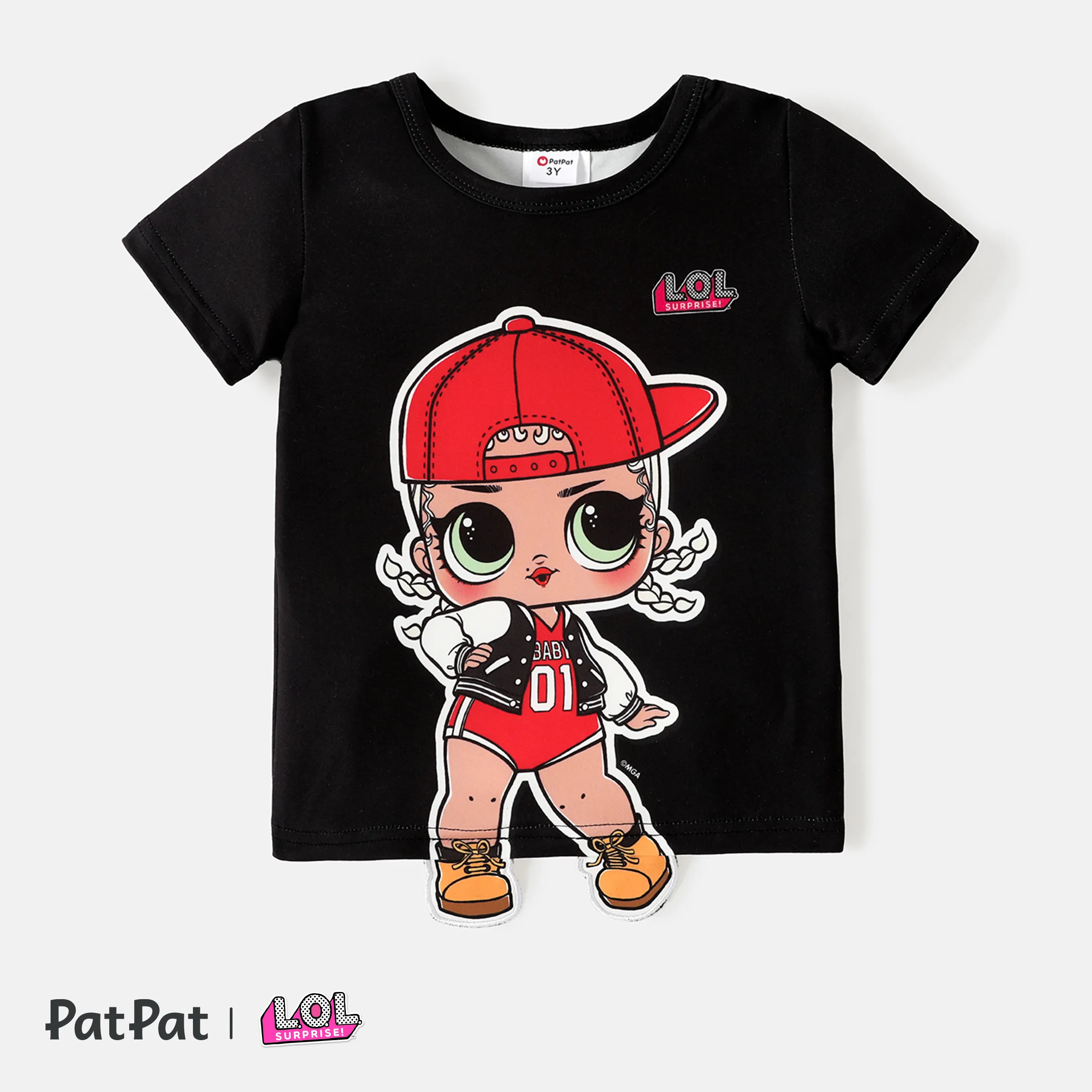 L.O.L. SURPRISE! Toddler/Kid Girl Character Print Short-sleeve Tee