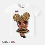 L.O.L. SURPRISE! Toddler/Kid Girl Character Print Short-sleeve Tee White