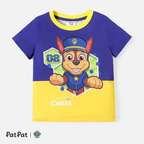 PAW Patrol Toddler Gir/Boy Colorblock Short-sleeve Tee