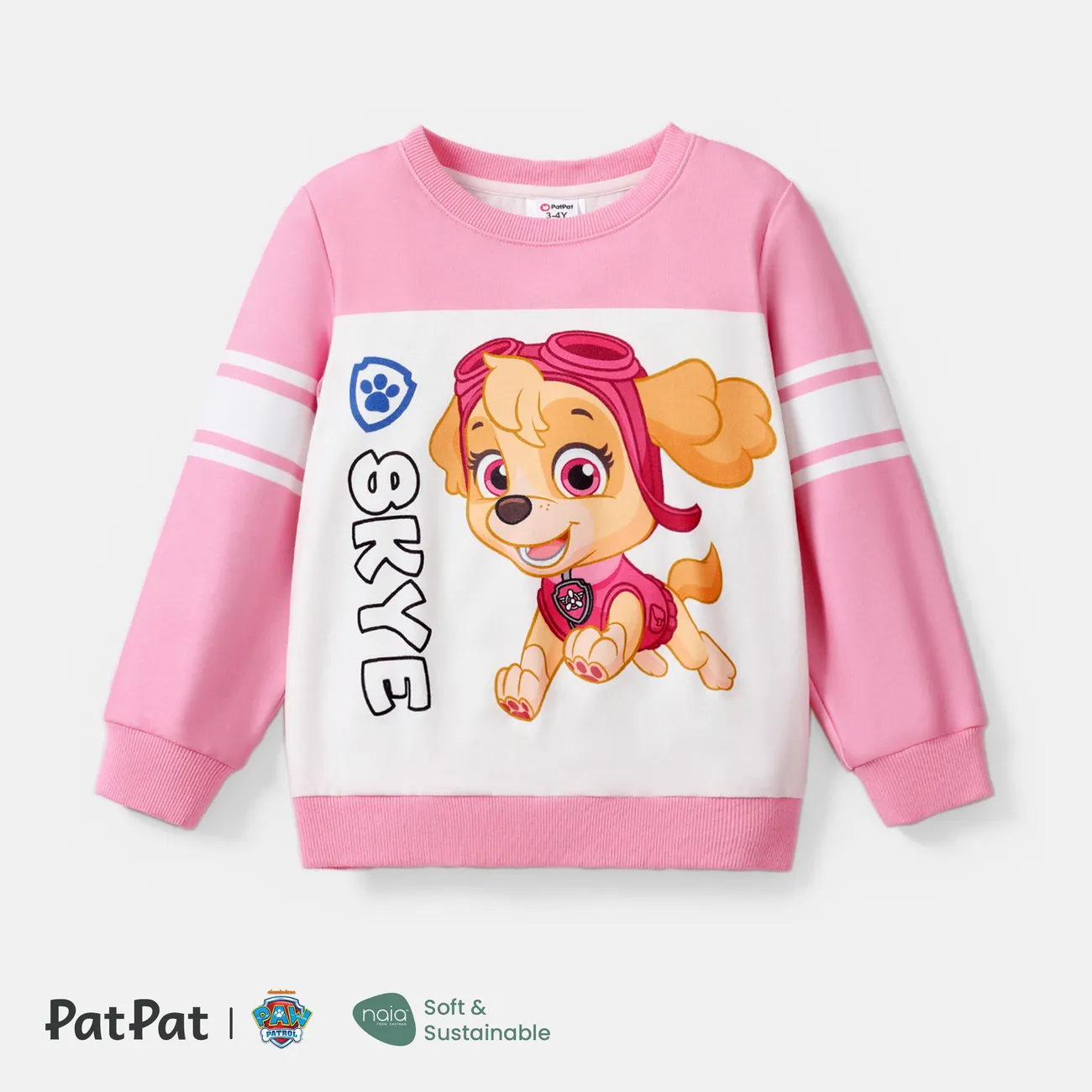 PAW Patrol Toddler Girl/Boy Naia™ Character Print Pullover Sweatshirt  Pink big image 1