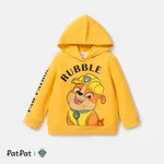Patrulha Canina Criança Unissexo Com capuz Básico Cão Sweatshirt Amarelo