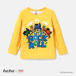 Thomas & Friends Digital Print Toddler Boy Long-sleeve T-Shirt Yellow